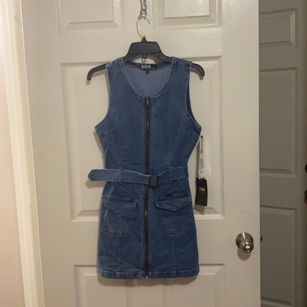 Denim dress (M)
